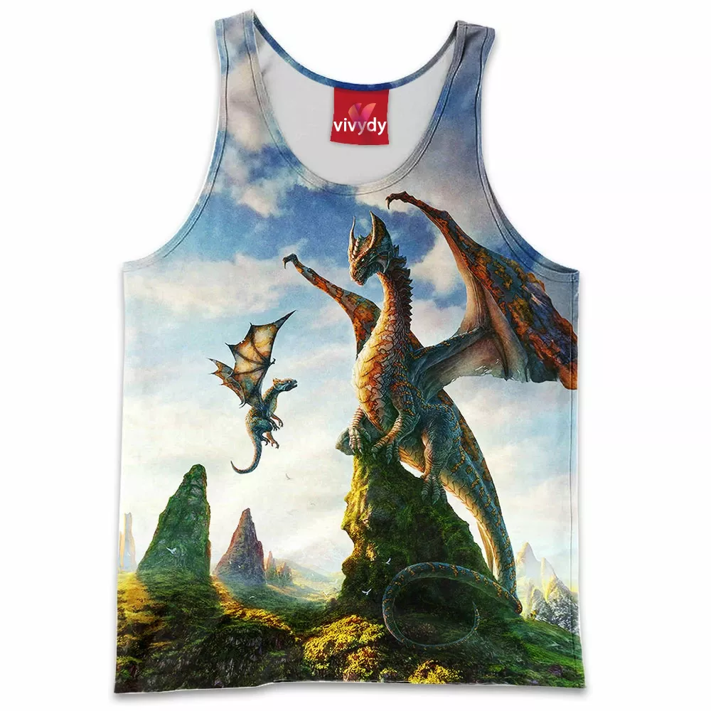 First Lesson Dragons Tank Top