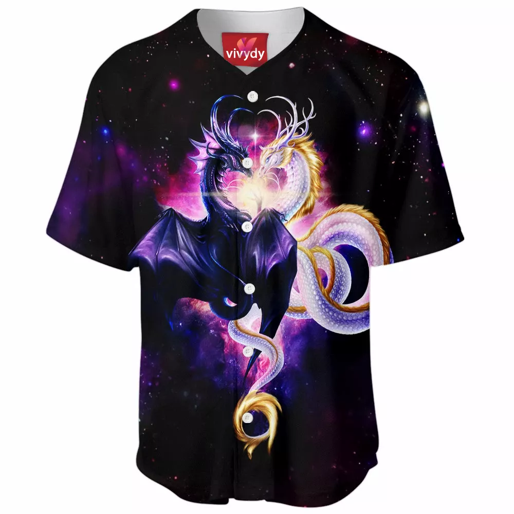 Yin Yang Dragon Baseball Jersey