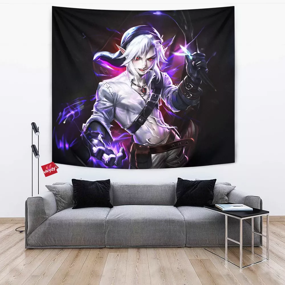 Dark Link Zelda Tapestry