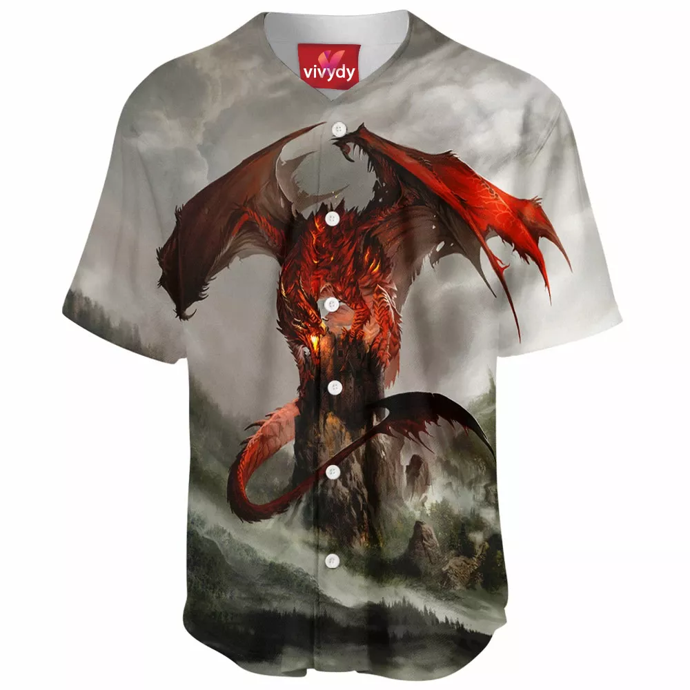 Red Dragon Baseball Jersey