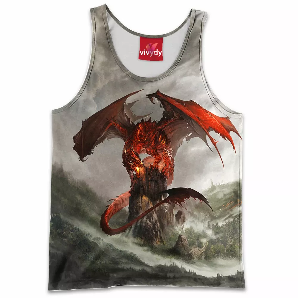 Red Dragon Tank Top