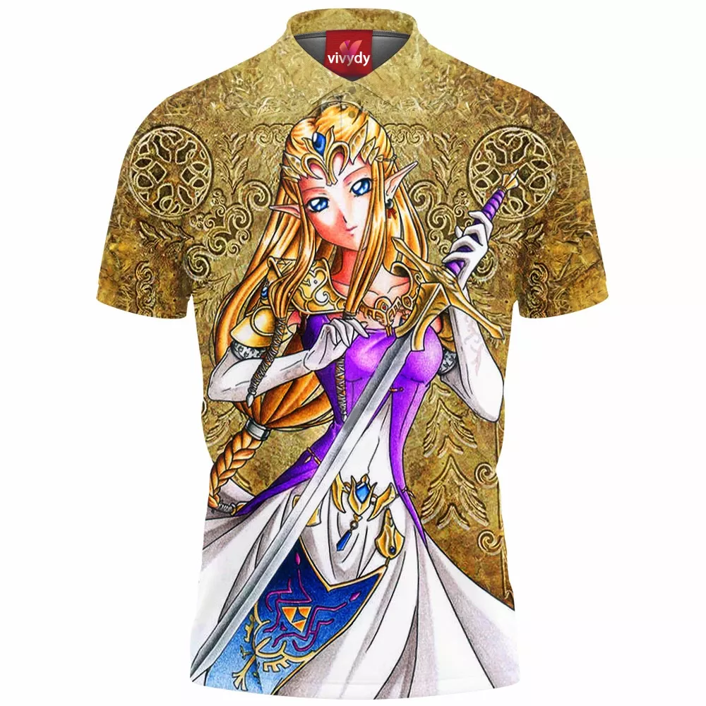 Princess Zelda Polo Shirt