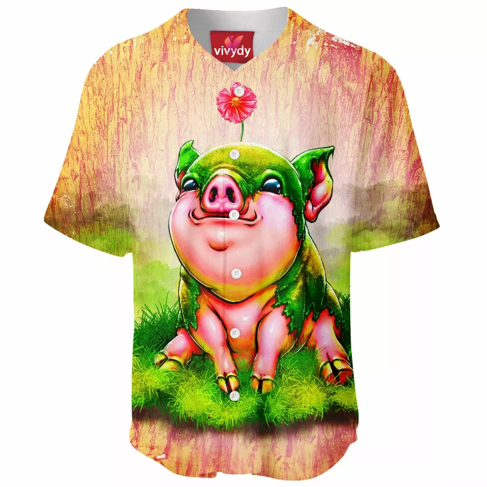 Moss Piglet Baseball Jersey