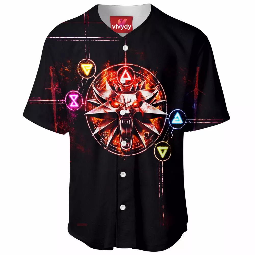 The Witcher Logo Baseball Jersey