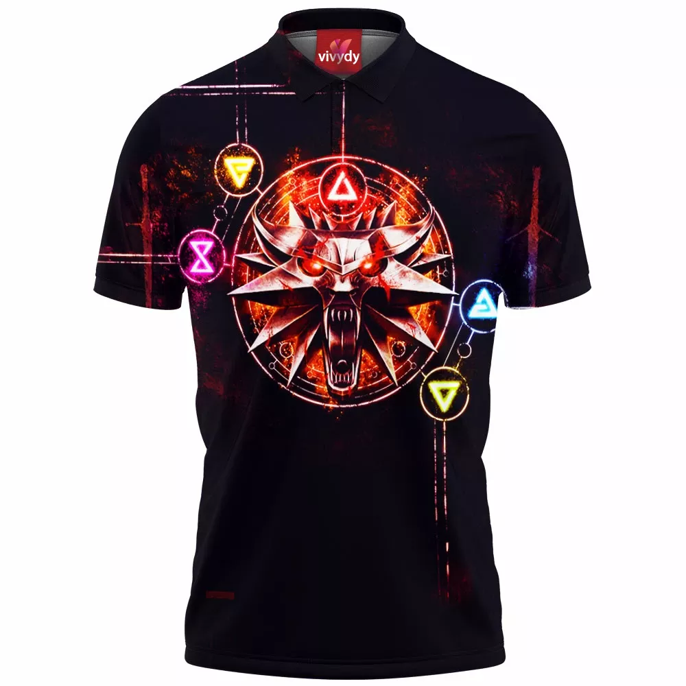 The Witcher Logo Polo Shirt