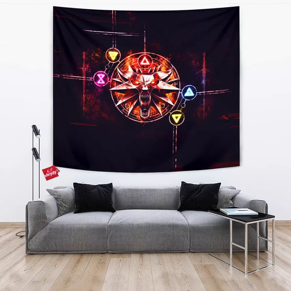 The Witcher Logo Tapestry