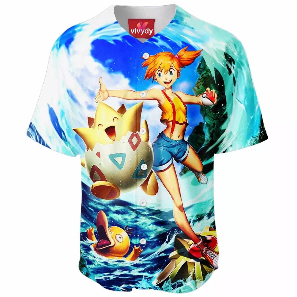 Pokemon Misty Baseball Jersey