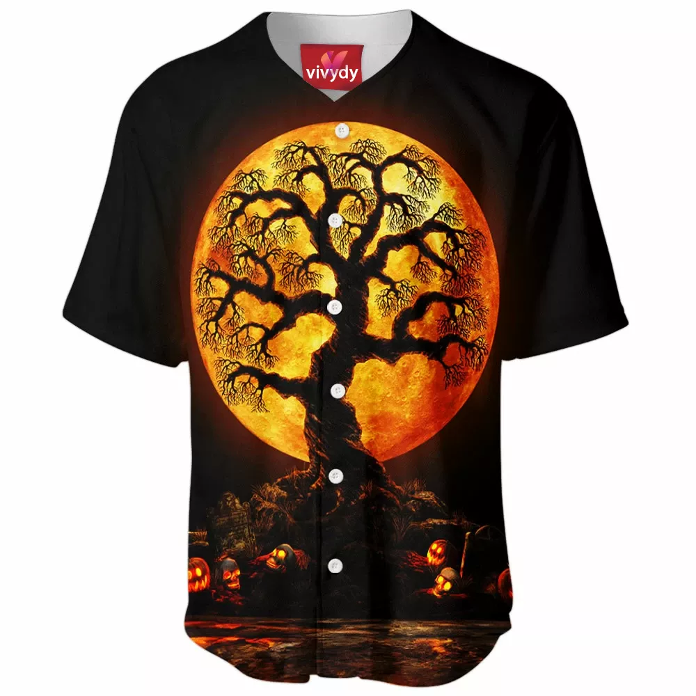 Trick Or Tree Baseball Jersey