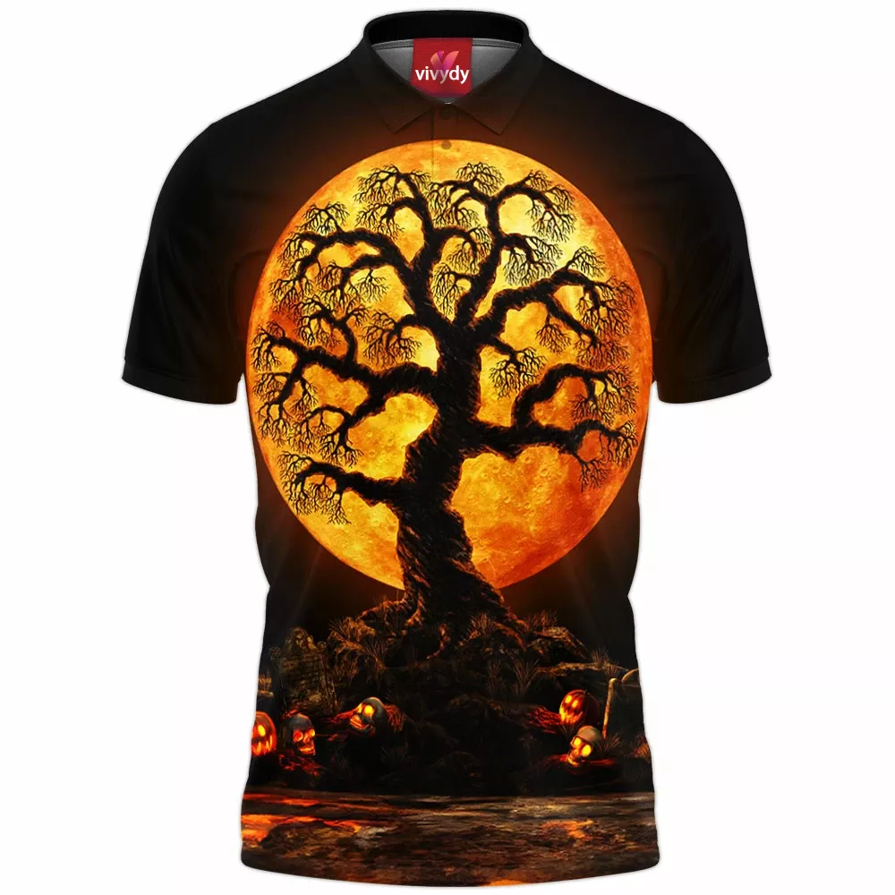 Trick Or Tree Polo Shirt