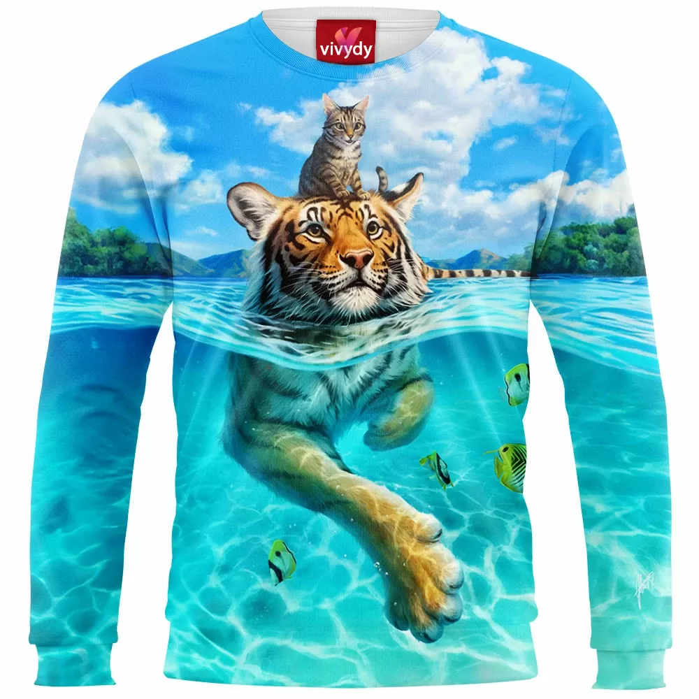 Swim Tiger Sweatshirt