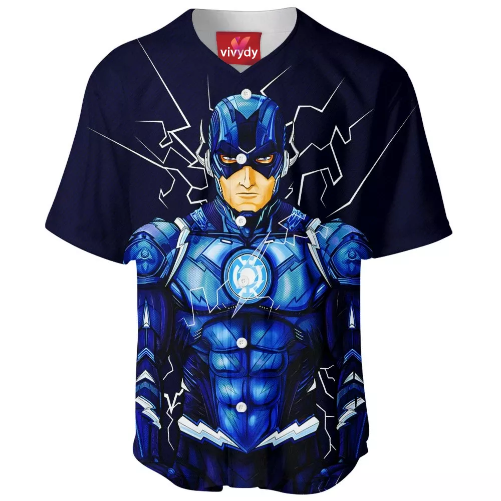 Flash Blue Lantern Baseball Jersey