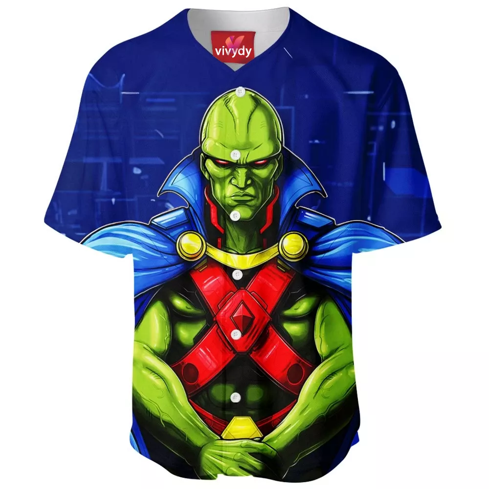 Martian Manhunter Baseball Jersey