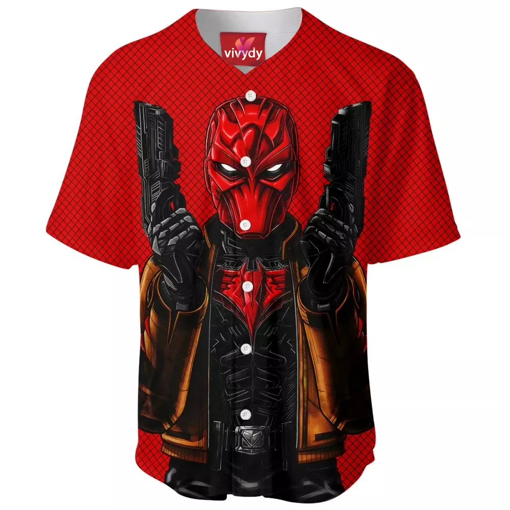 Red Hood Baseball Jersey