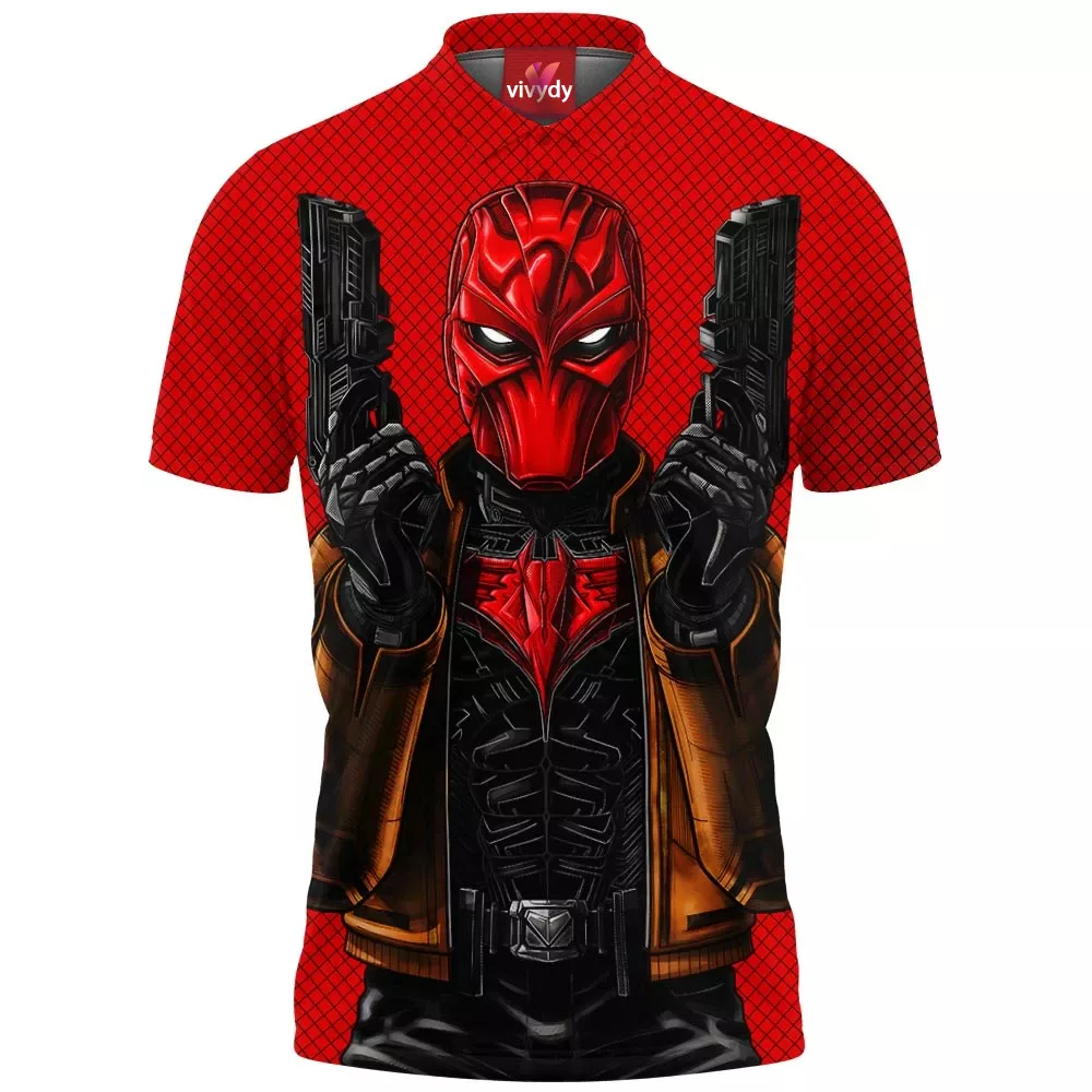 Red Hood Polo Shirt