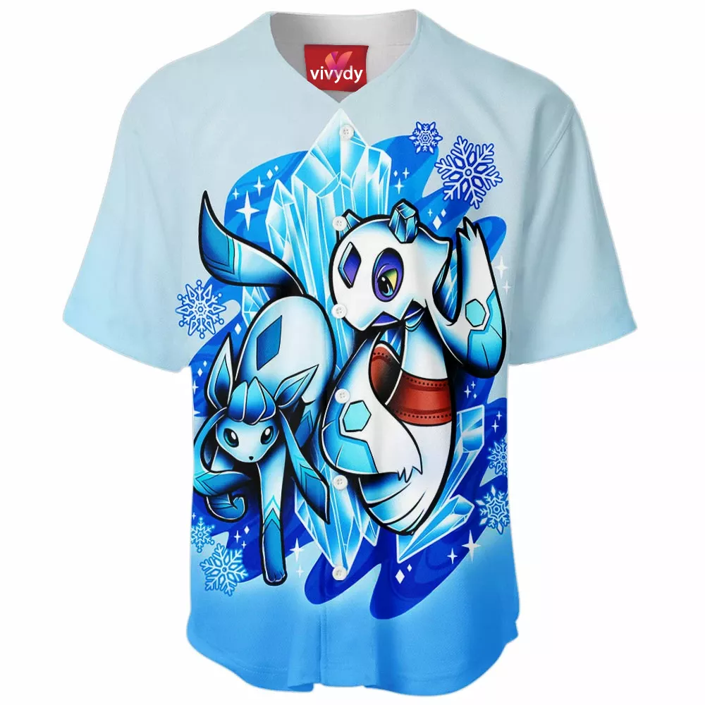 Glaceon Frosslass Baseball Jersey