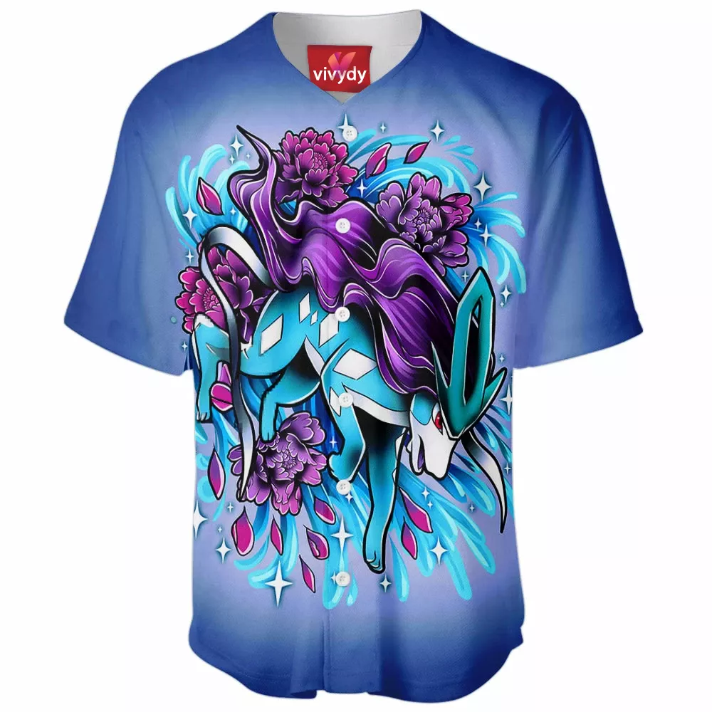 Suicune Tattoo Baseball Jersey