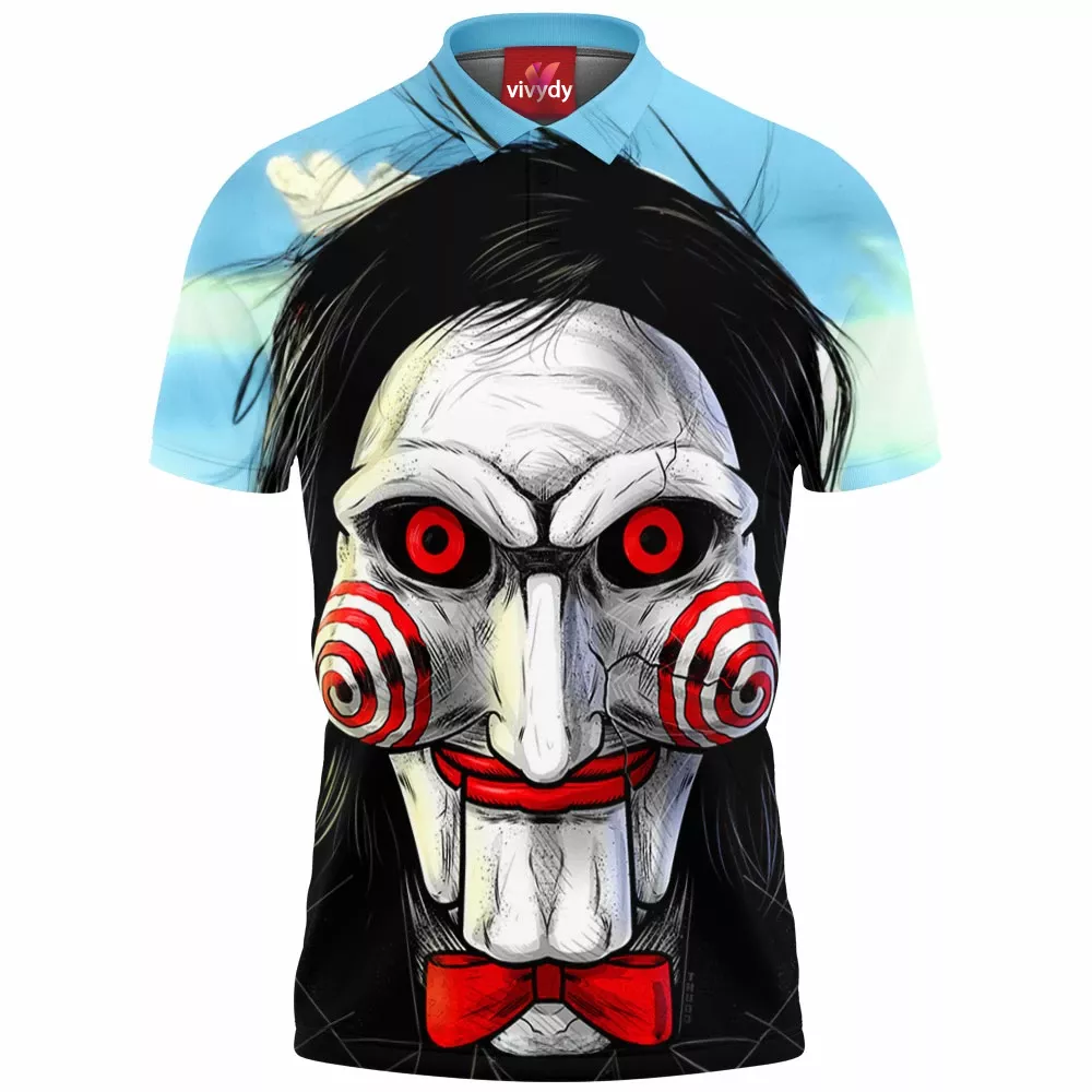 Billy The Puppet Jigsaw Polo Shirt