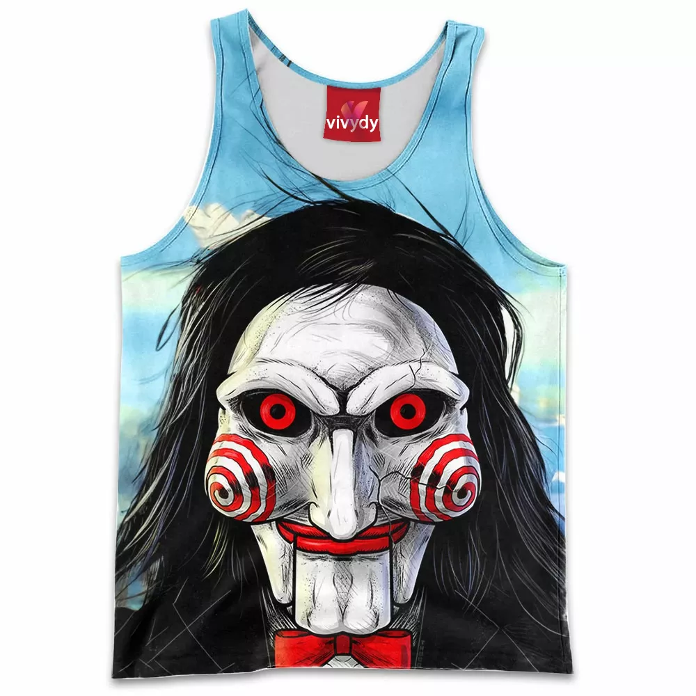 Billy The Puppet Jigsaw Tank Top