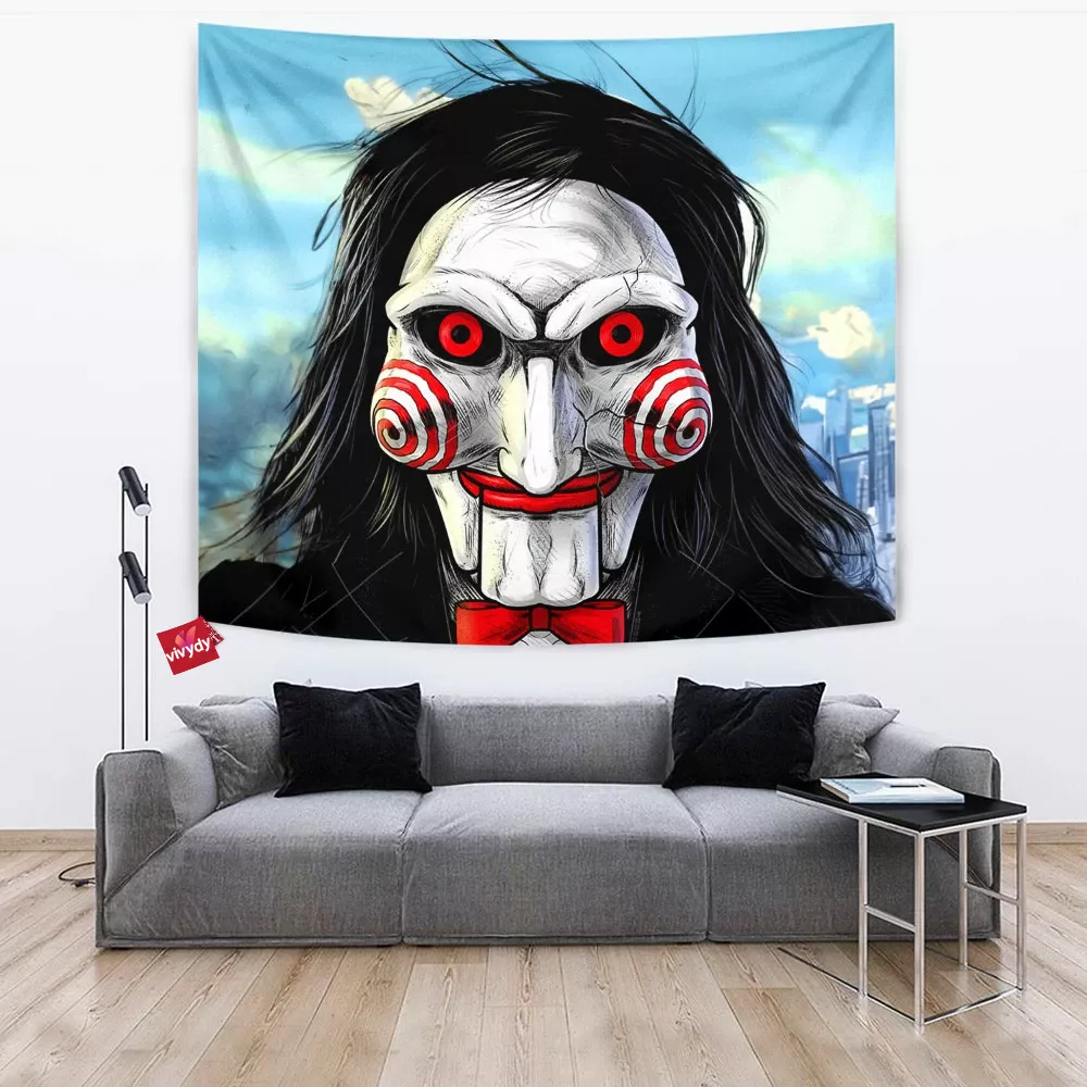 Billy The Puppet Jigsaw Tapestry