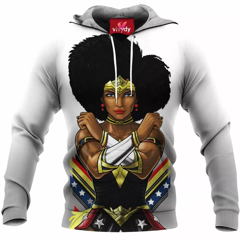 Black Wonder Woman Hoodie