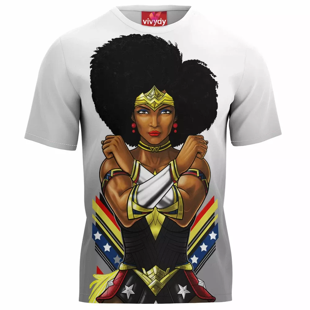 Black Wonder Woman T-Shirt