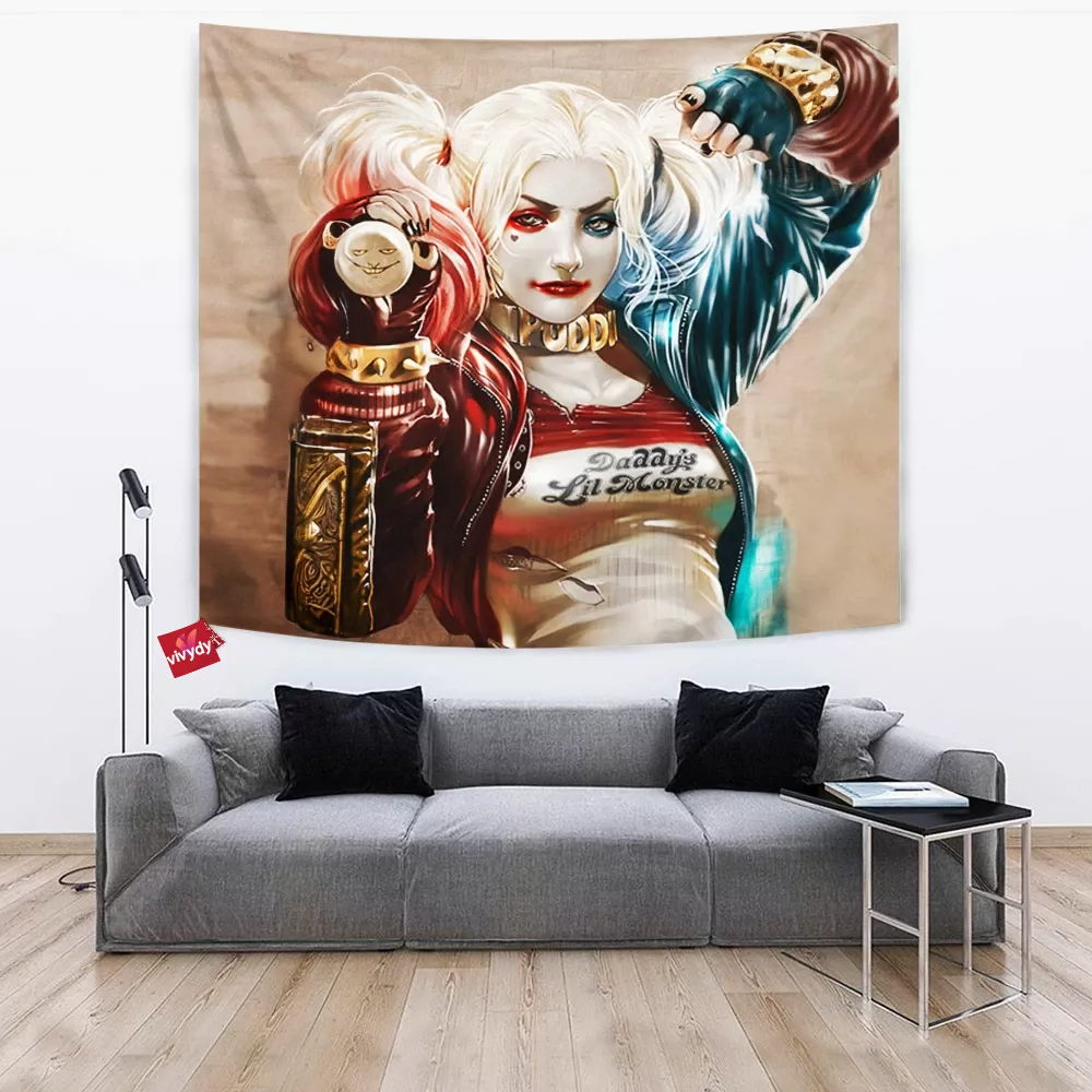 Harley Quinn Tapestry