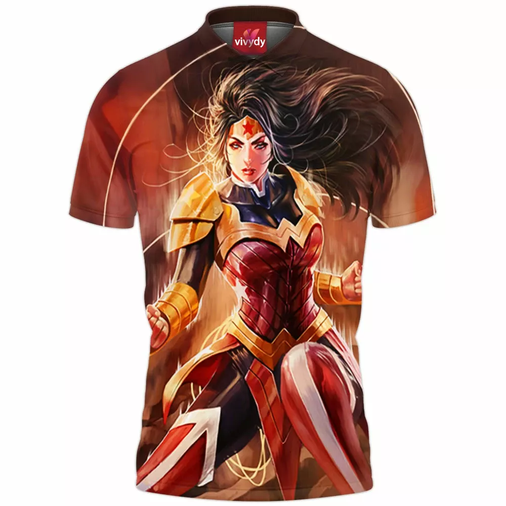 Wonder Woman Polo Shirt