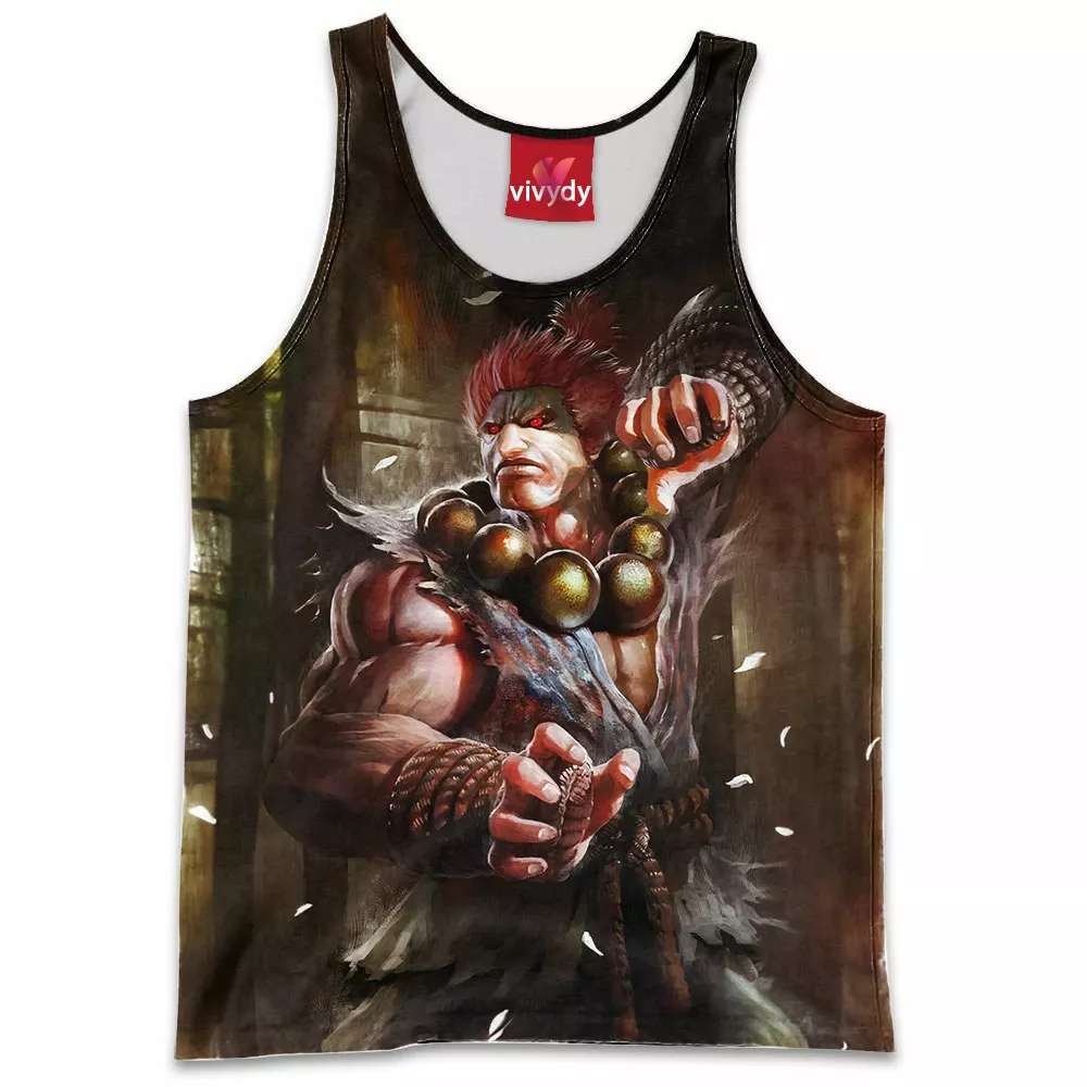 Akuma Street Fighter Tank Top