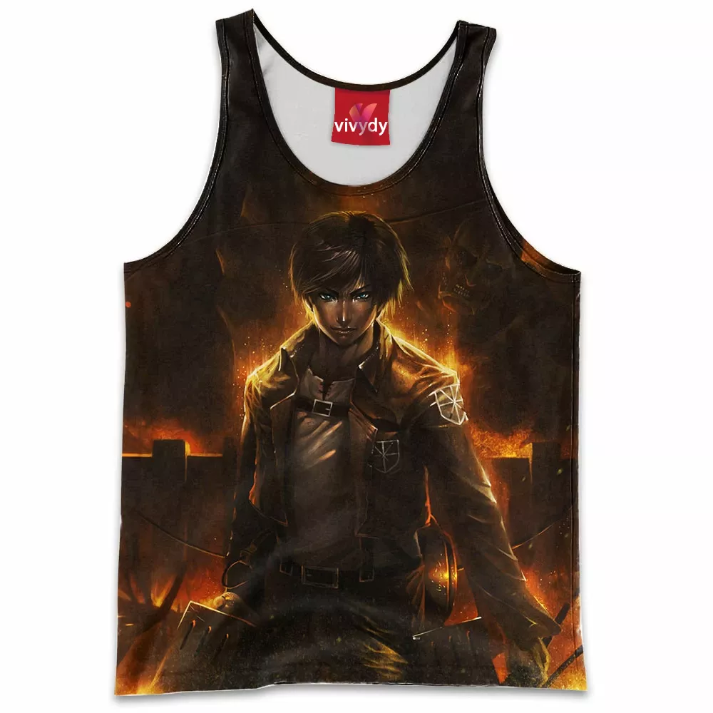 Eren Attack On Titans Tank Top