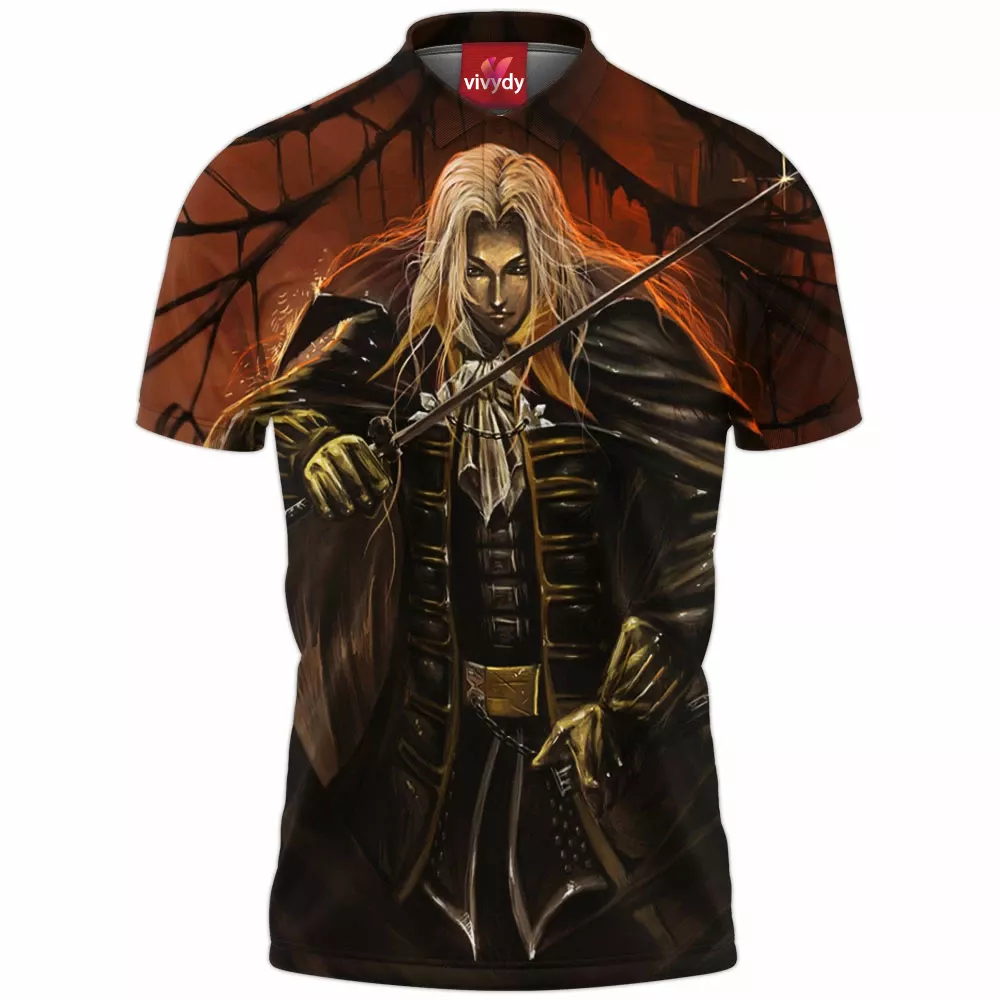 Alucard Castlevania Polo Shirt