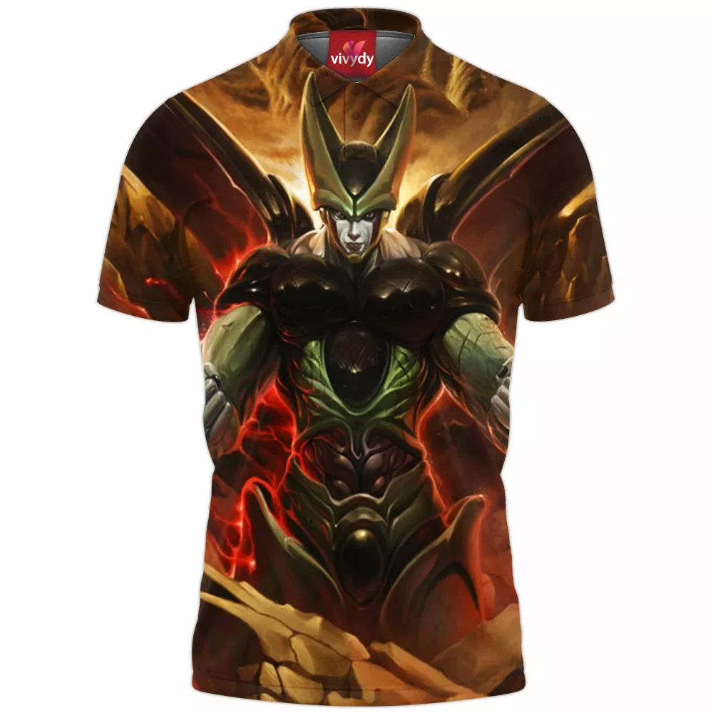 Cell Dragon Ball Z , Dbz Polo Shirt