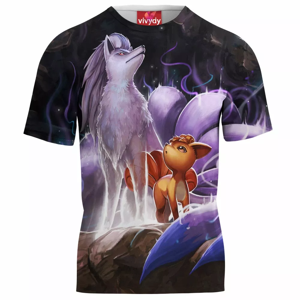 Vulpix And Ninetales T-Shirt