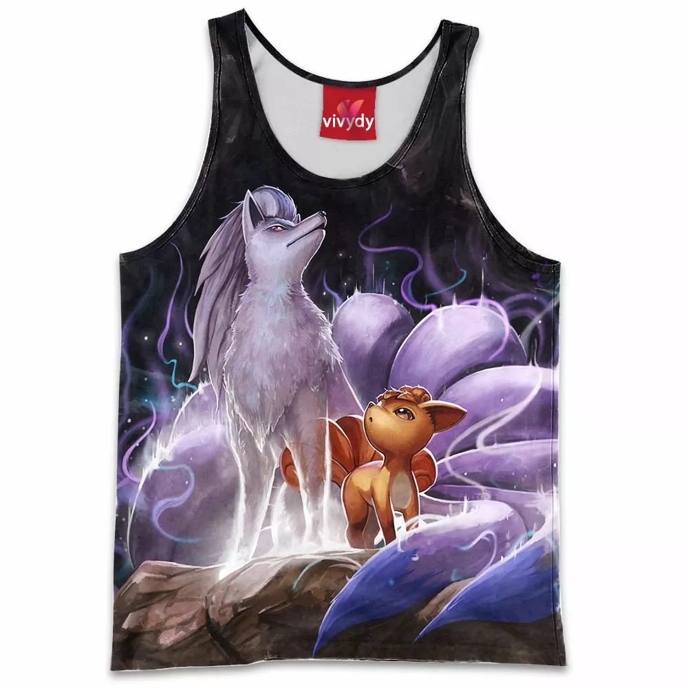 Vulpix And Ninetales Tank Top