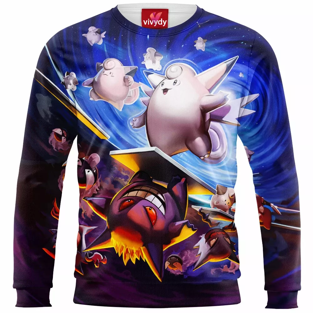 Clefable V Gengar Sweatshirt