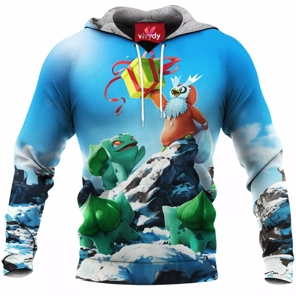 Bulbasaur Christmas Hoodie