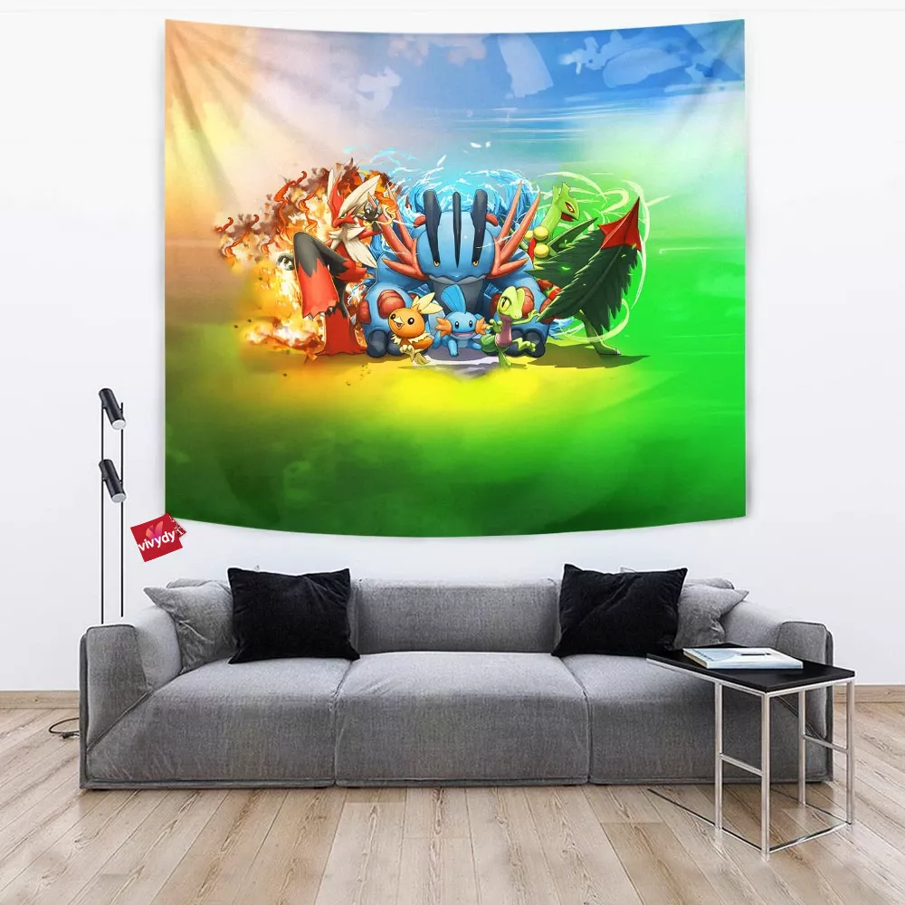 Pokemon Generation Tapestry