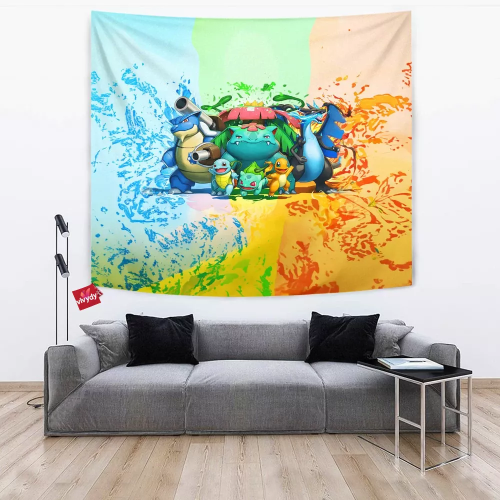 Pokemon Generation 3 Megas Tapestry