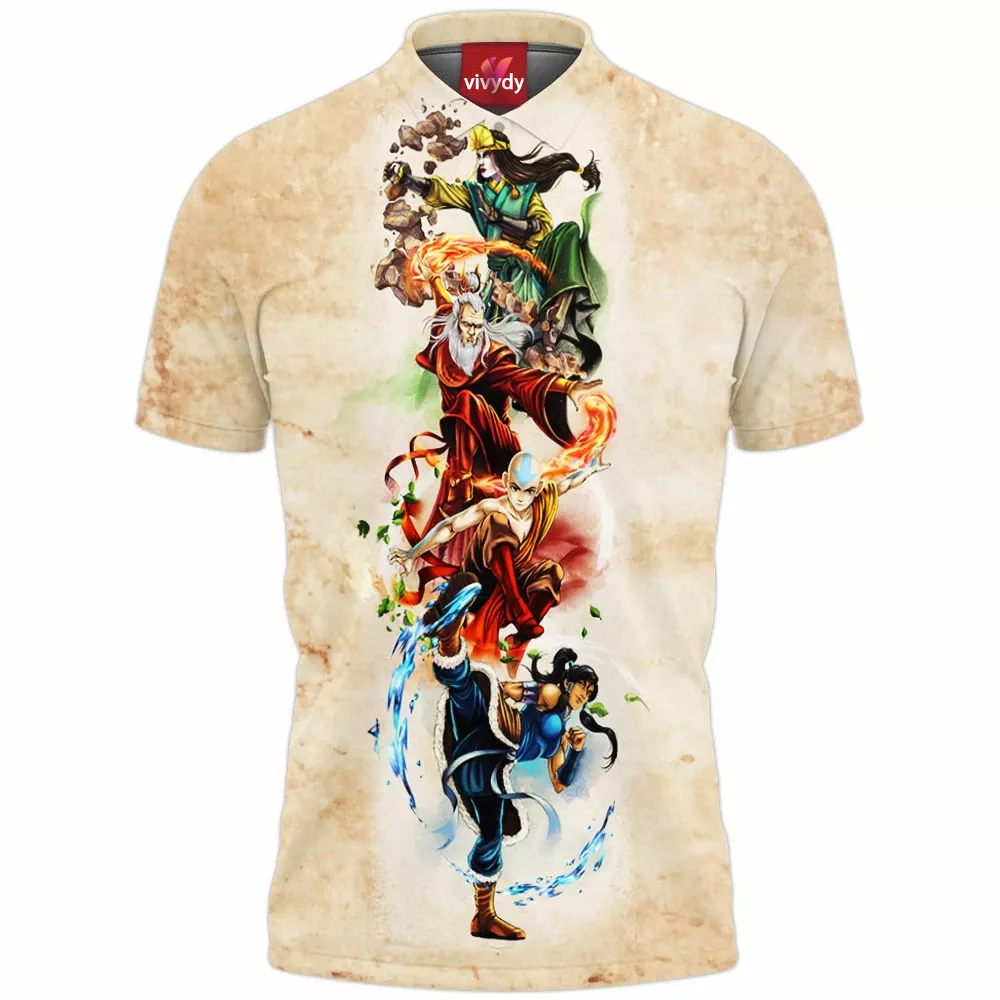 Avatar The Last Airbender Polo Shirt