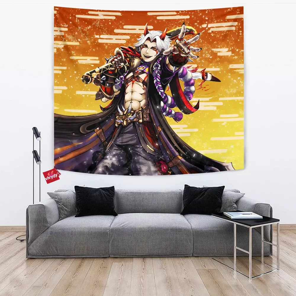 Arataki Itto – Genshin Impact Tapestry