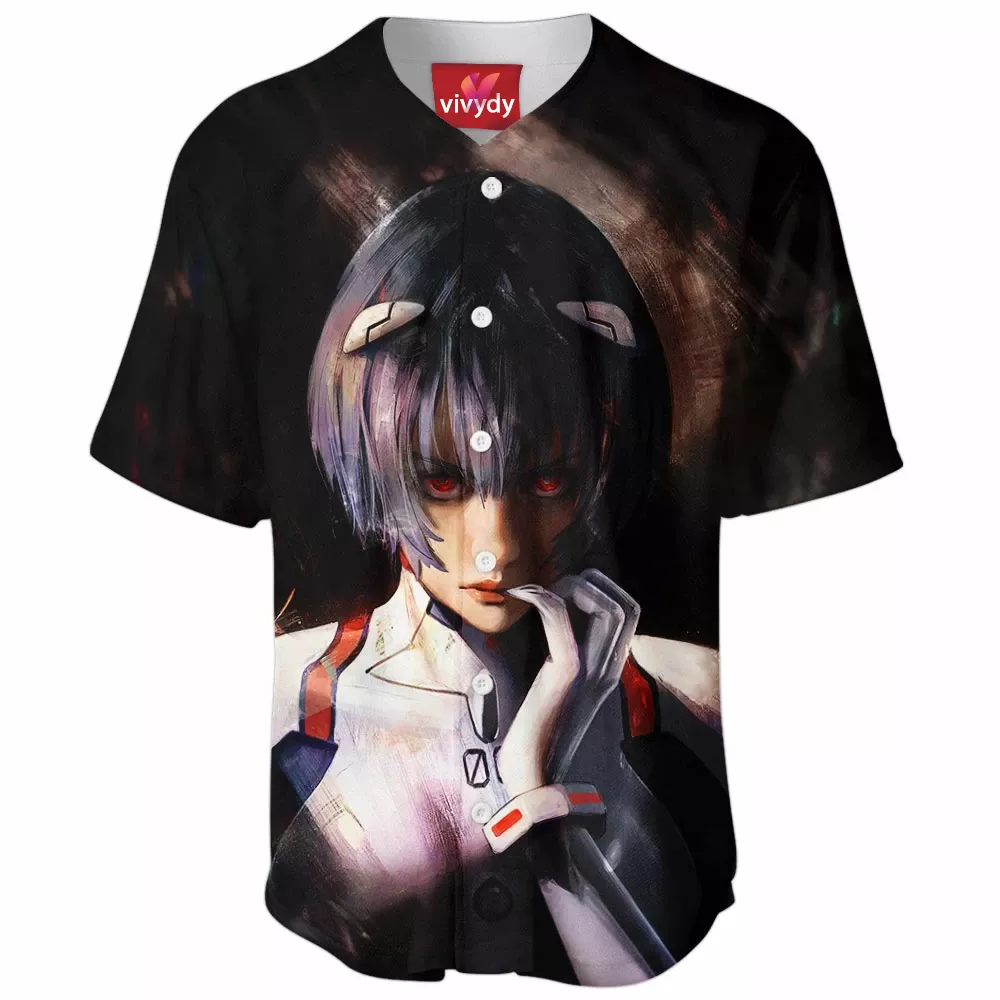 Rei Ayanami Baseball Jersey