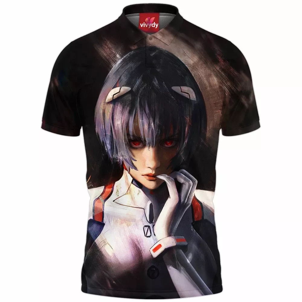 Rei Ayanami Polo Shirt