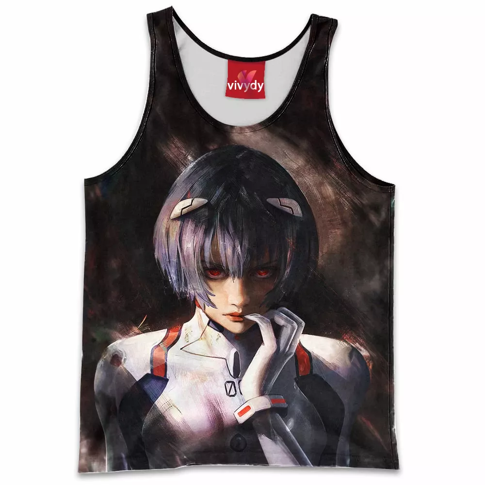 Rei Ayanami Tank Top