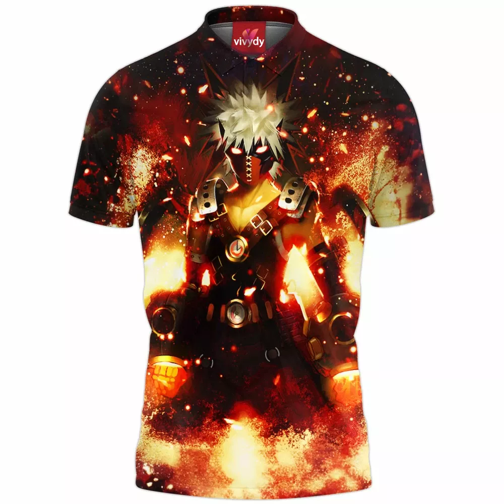 Bakugo Polo Shirt