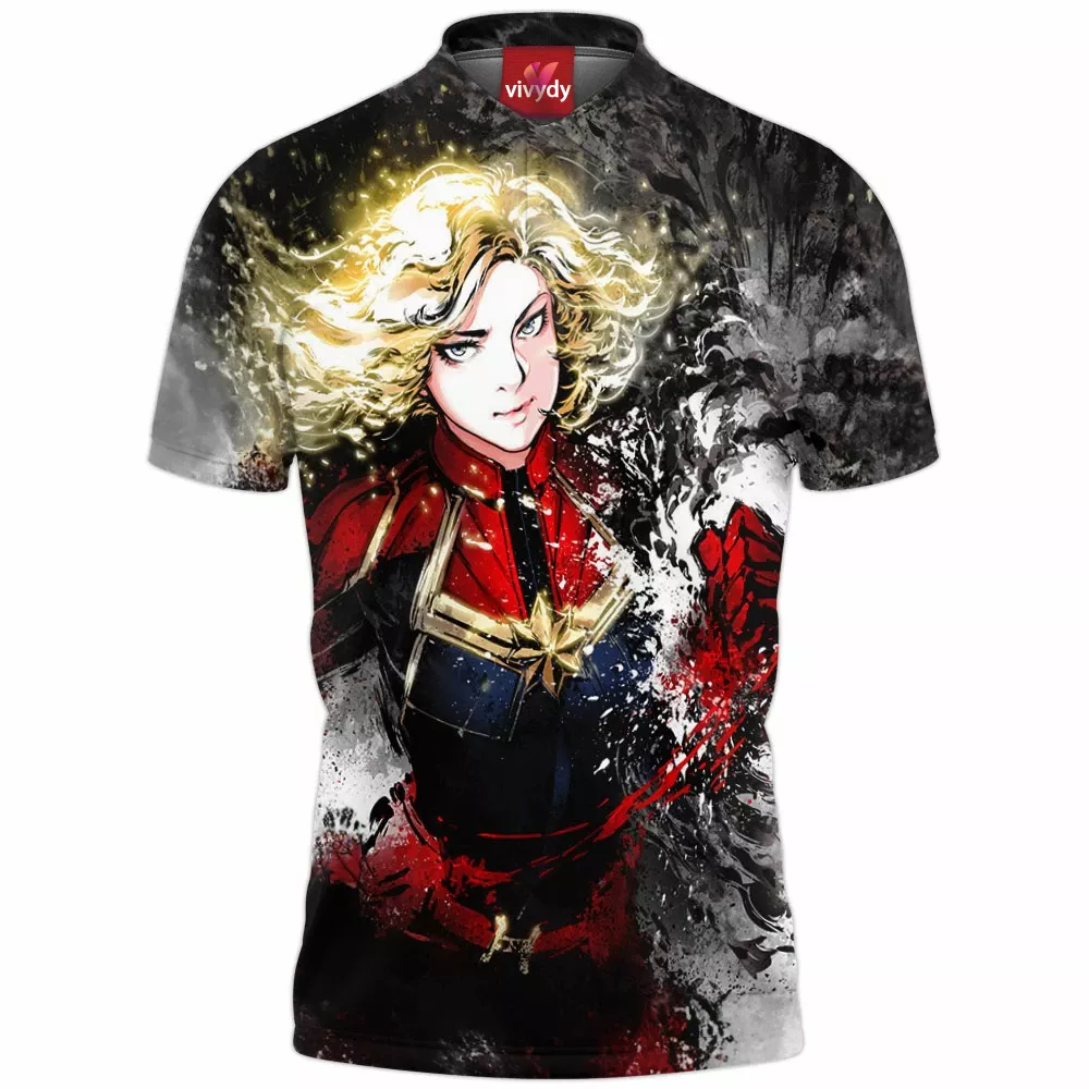 Captain Comic Polo Shirt