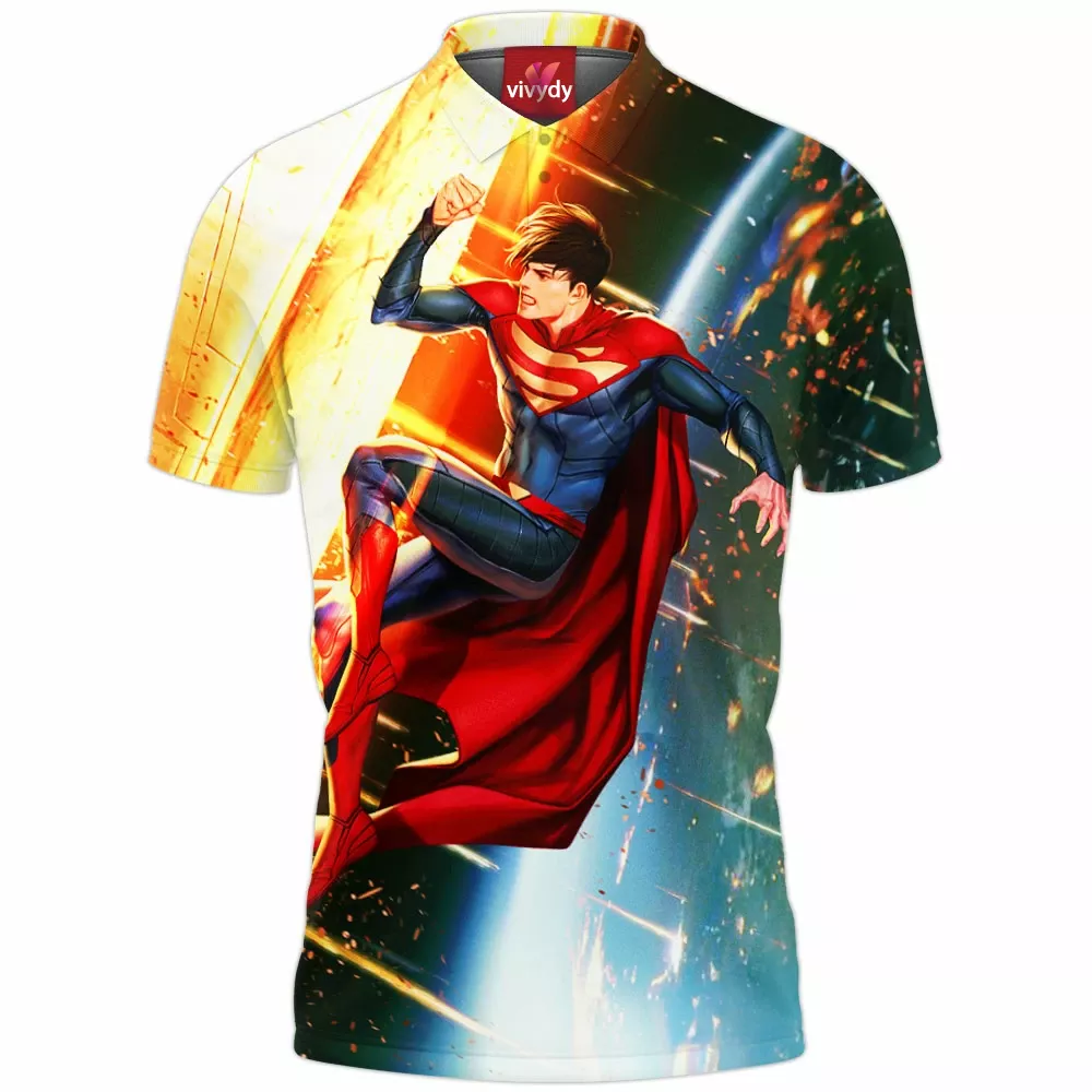 Superman Son Of Kal El Polo Shirt