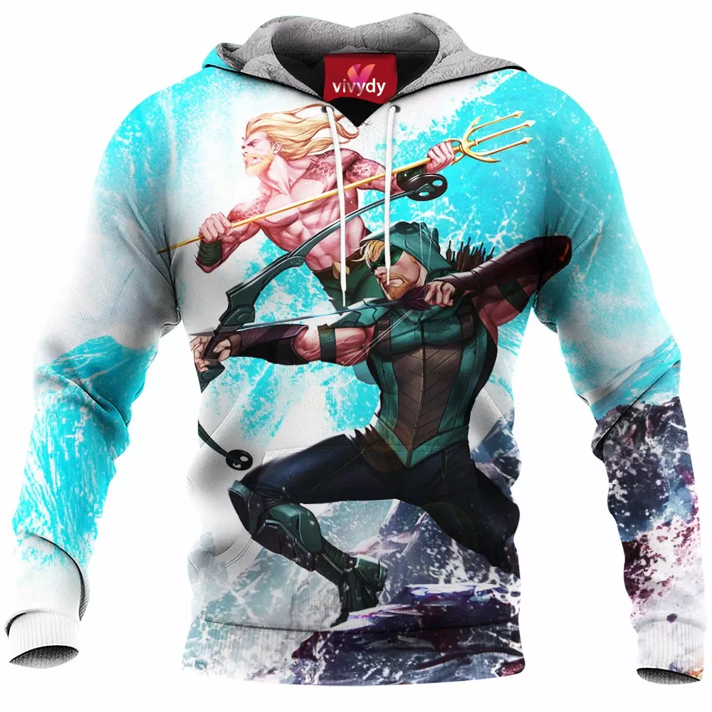 Aquaman And Green Arrow Hoodie