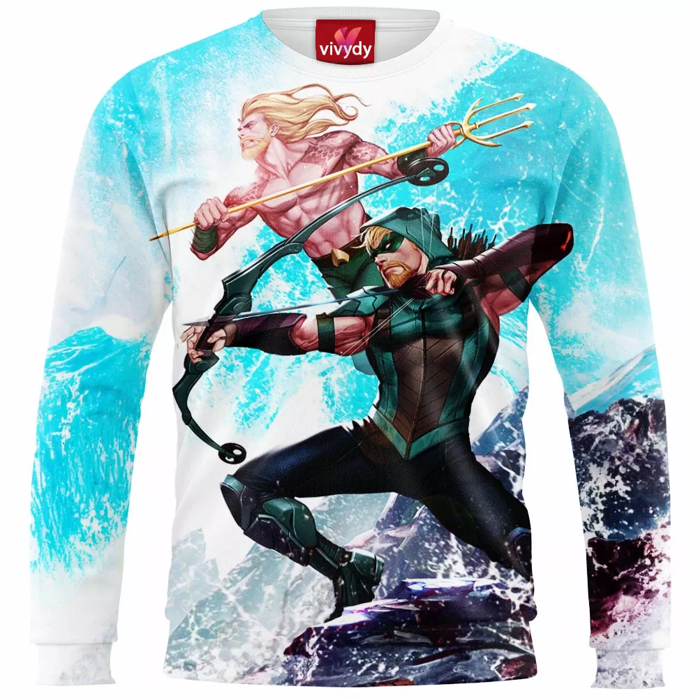 Aquaman And Green Arrow Sweatshirt