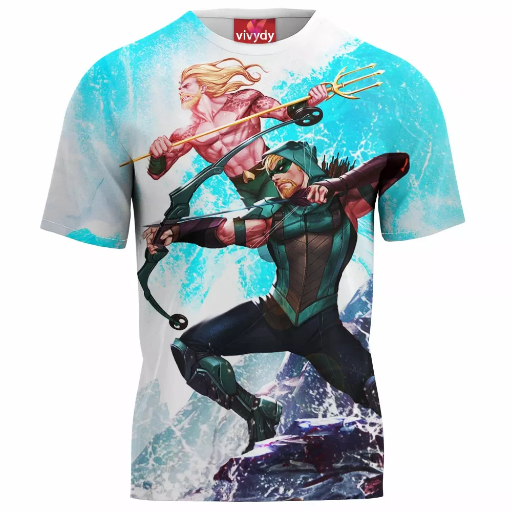 Aquaman And Green Arrow T-Shirt