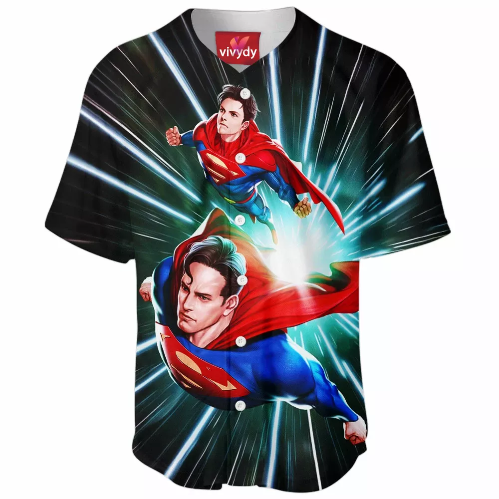 Superman Baseball Jersey