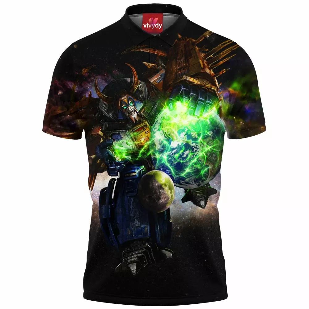 Unicron Transformer Polo Shirt